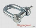 COMMERCIAL GRADE SCREW PIN CHAIN SHACKLE