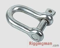 Rigging Hardware U.S.Screw Pin Chain Shackle，D shackle  2