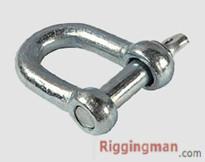 Rigging Hardware U.S.Screw Pin Chain Shackle，D shackle  3