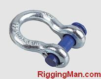 EUROPEAN TYPE LARGE DEE SHACKLE RIGGING  2