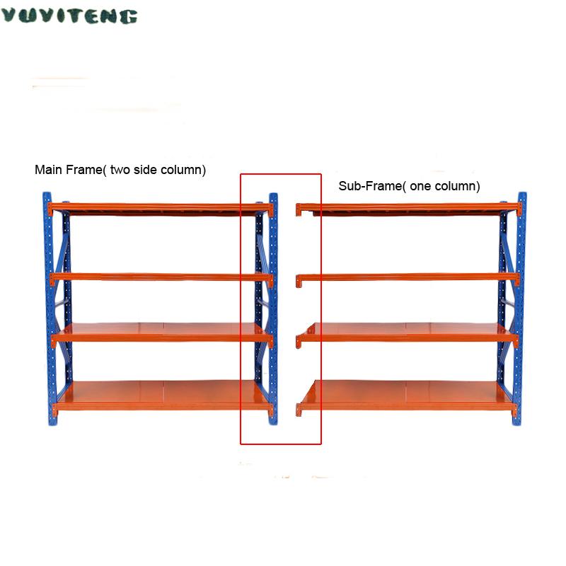 400kg/shelf  Mobile Heavy Duty Warehouse Rack 