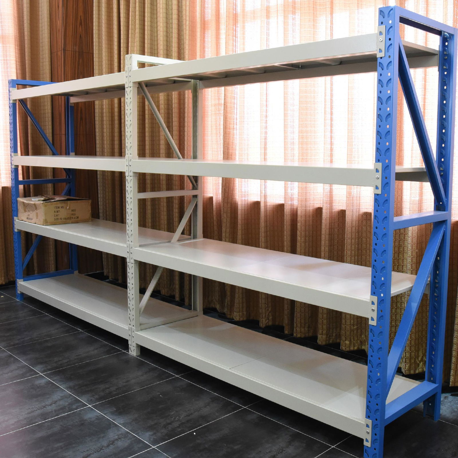 400kg/shelf  Mobile Heavy Duty Warehouse Rack  3