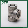 forged fittings stainless steel carbon steel female threaded NPT/RCNPT/RC3000lbs 1