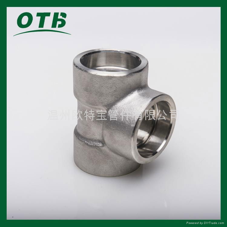 forged fittings stainless steel carbon steel socket-weld tee