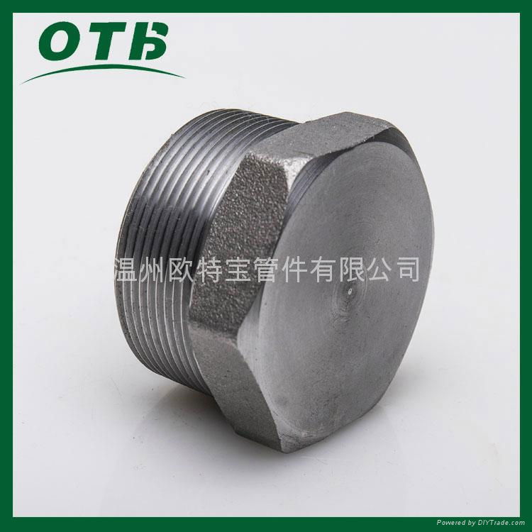 forged high pressure fittings ss304/316L/A105 HEX plug NPT/RC