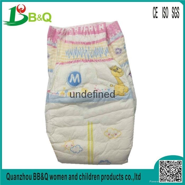 China Diaper Manufacturer 2017 NEW High Absorption Breathable Cheap BABY DIAPERS 3
