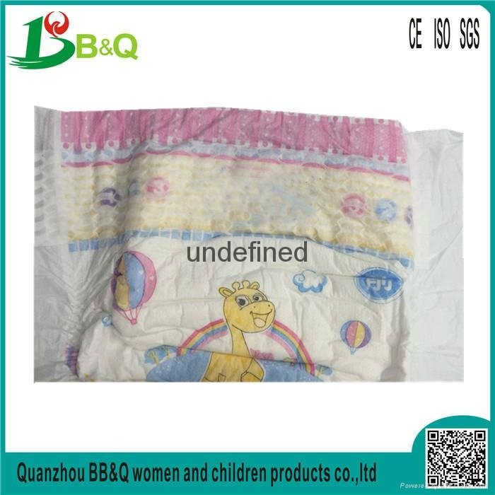 China Diaper Manufacturer 2017 NEW High Absorption Breathable Cheap BABY DIAPERS 5