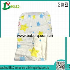 cute animal baby diaper with green adl factory price good service