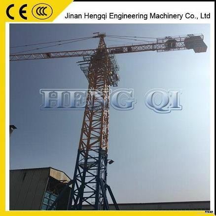 New coming professional 8 ton travelling tower crane made in china  2