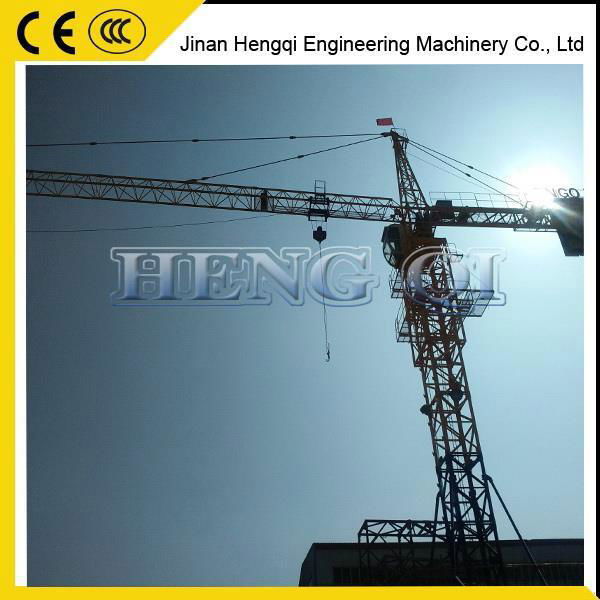 Newly top quality  grade   tower crane with nice looking   from  Jinan Hengqi 