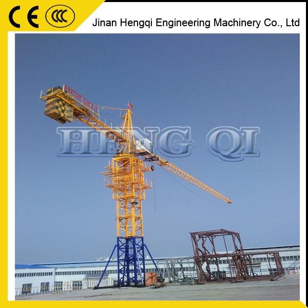 Newly top quality  grade   tower crane with nice looking   from  Jinan Hengqi  3