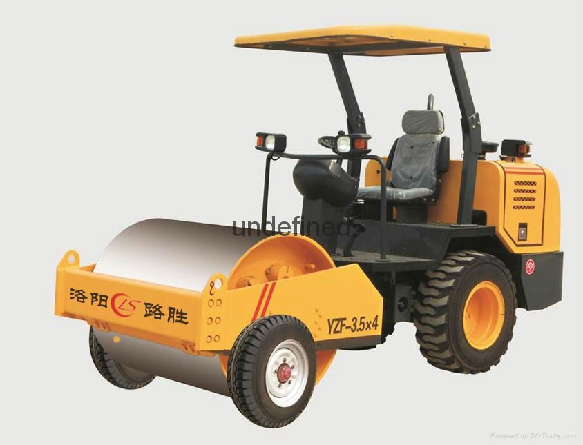 3.5 ton single steel wheel vibratory roller