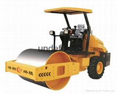 6 ton single steel wheel vibratory roller