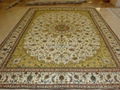 antique silk carpet,european design silk carpet 2