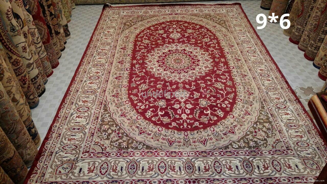 handmade new wool carpet