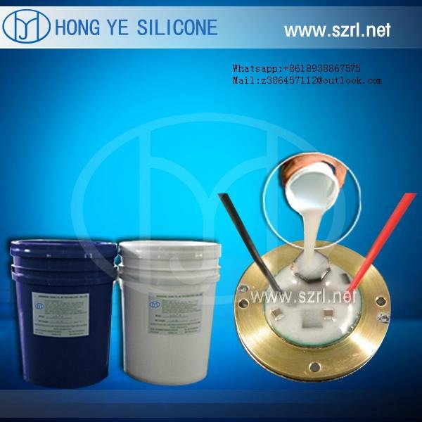 HY-210 Condensation Cure Electronic Potting Silicone Rubber 2
