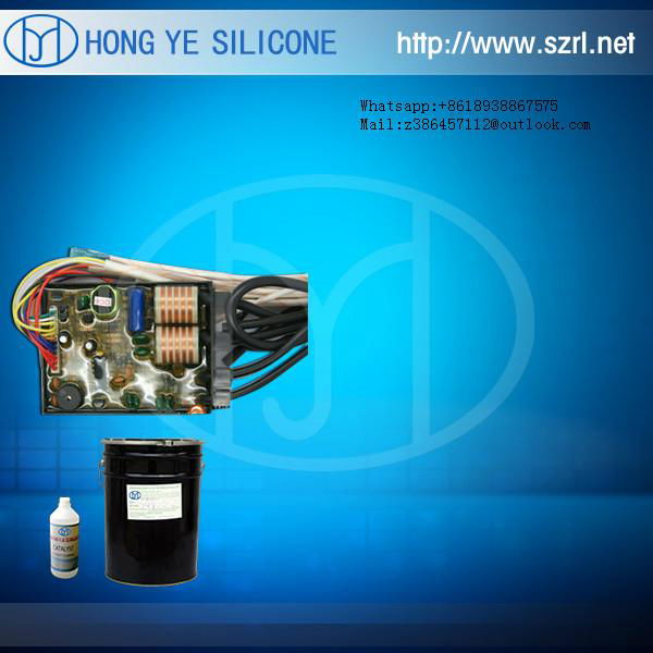 HY-210 Condensation Cure Electronic Potting Silicone Rubber 3