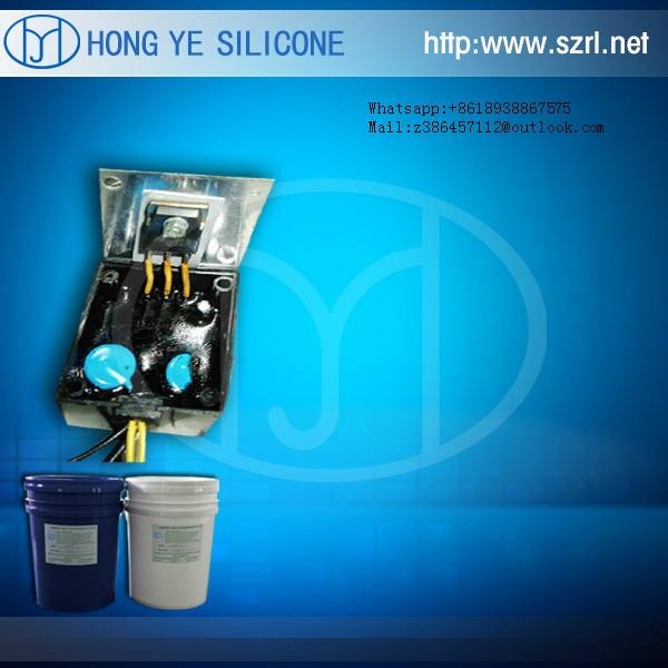 HY-210 Condensation Cure Electronic Potting Silicone Rubber 5