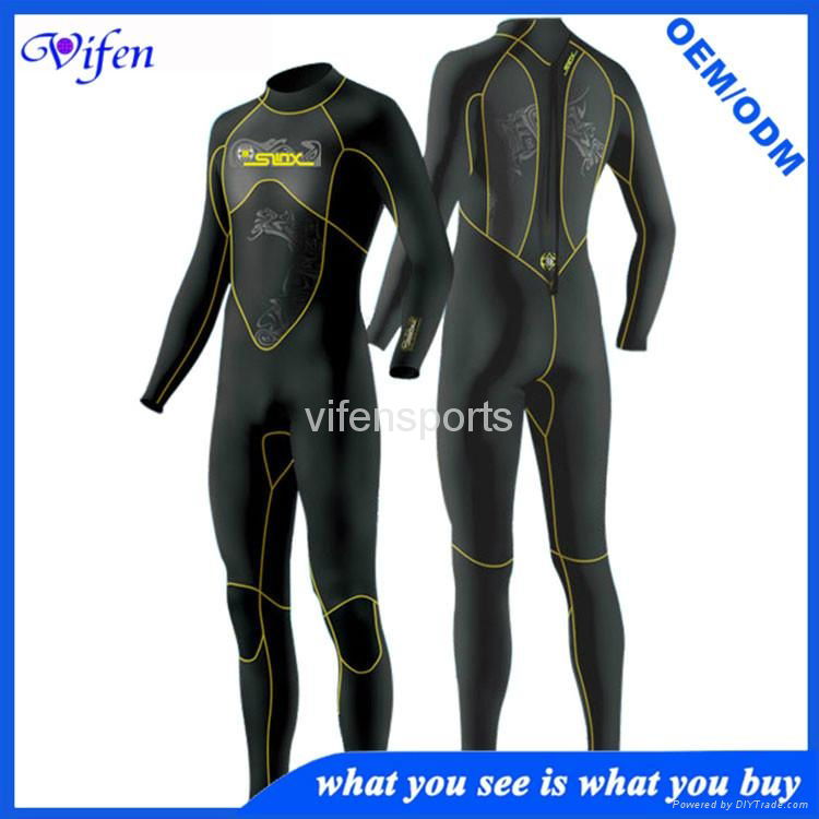 Classic mens 3mm scuba surfing wetsuit diving wetsuit 5