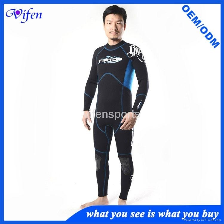 3mm scr dive suit wear resistance warm keeper wetsuits with knee printing wholes 2