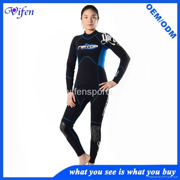 3mm scr dive suit wear resistance warm keeper wetsuits with knee printing wholes