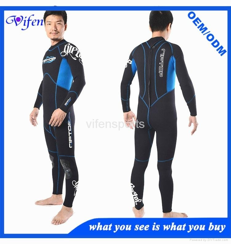 3mm scr dive suit wear resistance warm keeper wetsuits with knee printing wholes 5