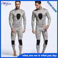 3mm camo mens wetsuits diving suit four style 5