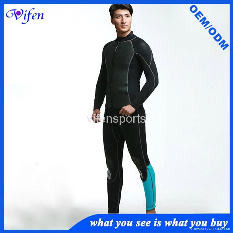 hot selling mens jacket swimwear diving suit high level material manufacturer