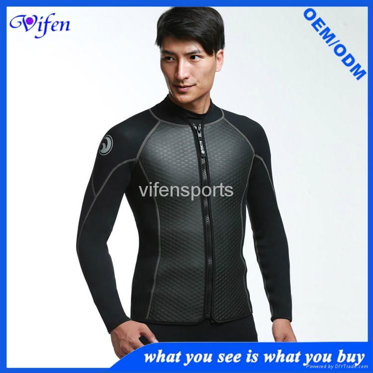 hot selling mens jacket swimwear diving suit high level material manufacturer 3