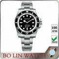 man bracelet watches gold plated steel band steel chain watch stainless steel wr