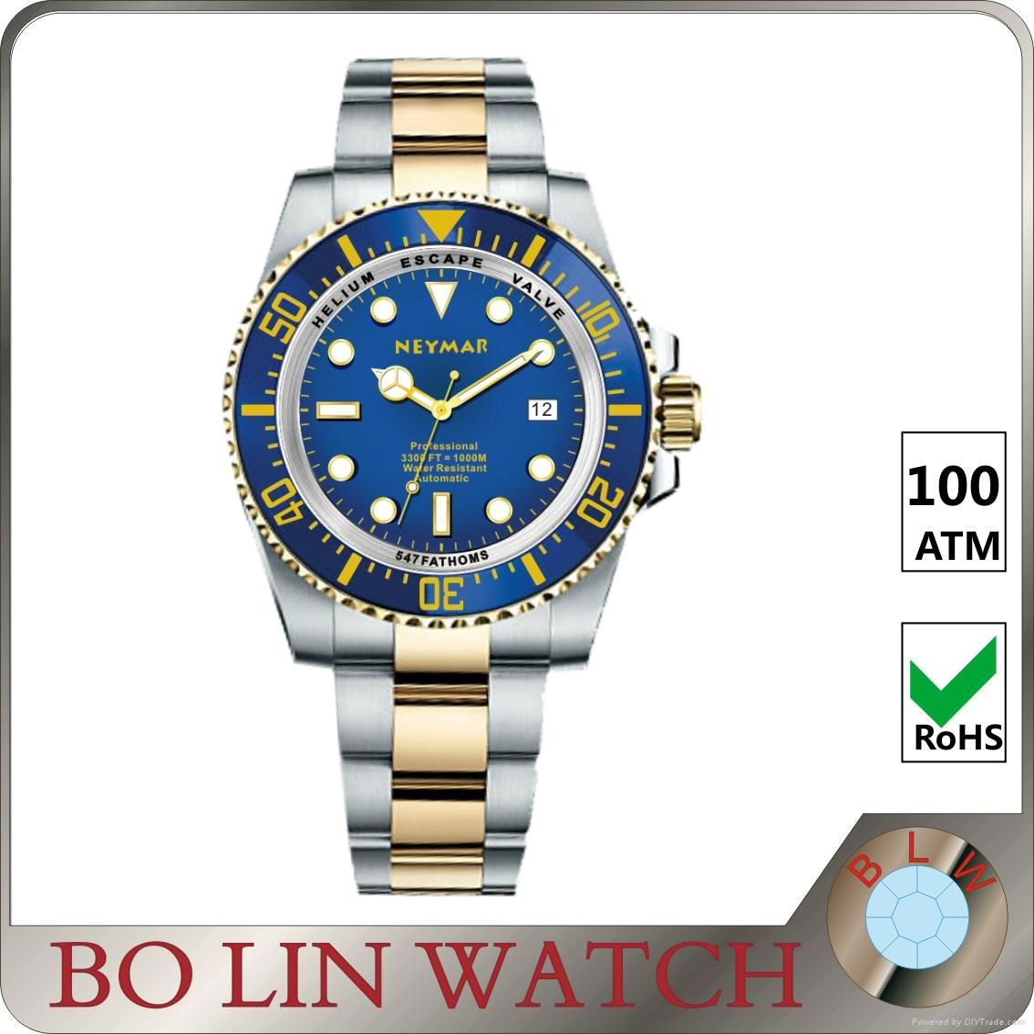 2017 new model stainless steel watch mens wrist watches in alibaba china