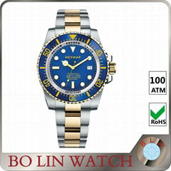 NH35 High quality watch for men water resistent japan movt quartz stainless stee