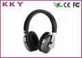 Fashionable Design Bluetooth 4.0 Headset With Stainless Steel Shell