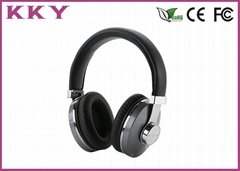Fashionable Design Bluetooth 4.0 Headset With Stainless Steel Shell