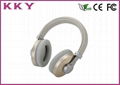 Fashionable Design Bluetooth 4.0 Headset With Stainless Steel Shell 2