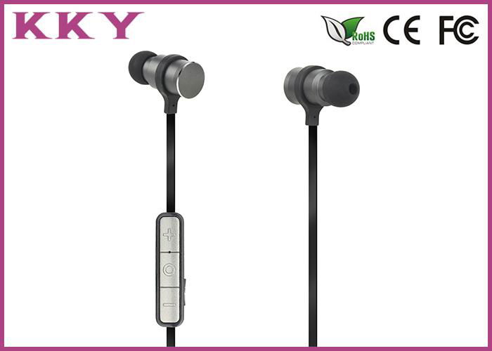 Sweat Resistant Bluetooth 4.2 Headset With FCC / CE / RoHS 2