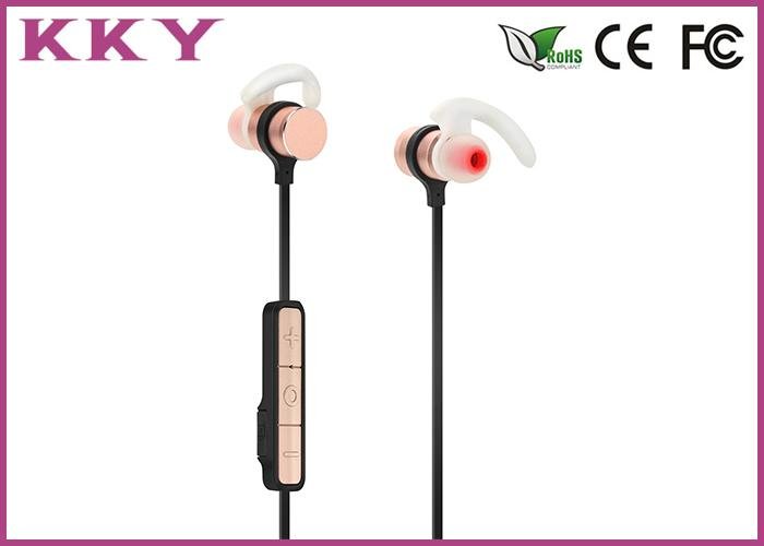 Sweat Resistant Bluetooth 4.2 Headset With FCC / CE / RoHS 3