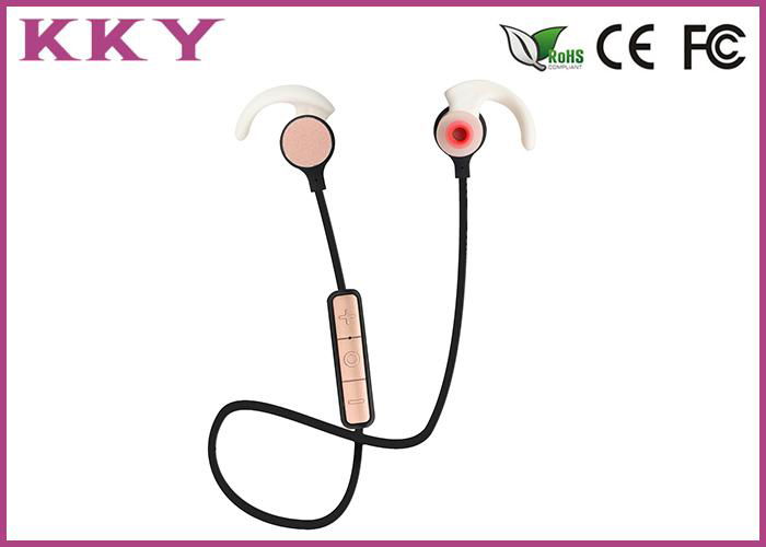 Sweat Resistant Bluetooth 4.2 Headset With FCC / CE / RoHS 5