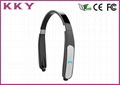 Noise Cancelling Neckband Bluetooth Headphones With Mic 5 Hours Play Time 1