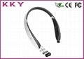 Sports Style Neckband Bluetooth Headphones In Ear with FCC / CE / RoHS 2