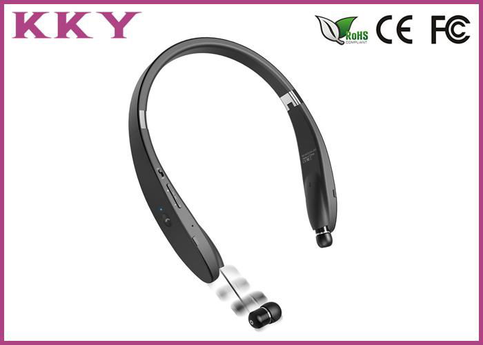 Sports Style Neckband Bluetooth Headphones In Ear with FCC / CE / RoHS 5