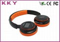 Fashionable Design Bluetooth 3.0 Headset Classic Colors For Smartphone 4