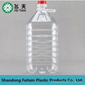 factory price high quality plastic wine bottle 5