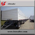 Full trailer type turnable drawbar cargo trailer with BPW axles 5