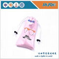 Custom Logo Microfiber Sunglasses Drawstring Bag 4