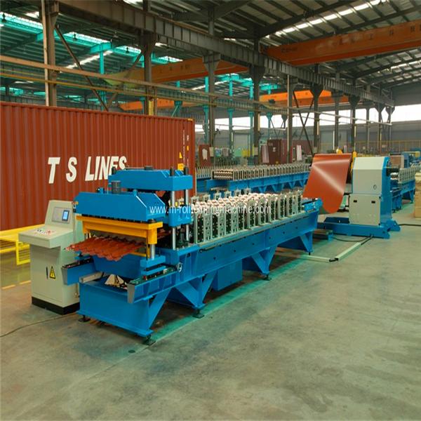 Glazed Tile Manufacturing Roll Forming Machine (China Trading Company