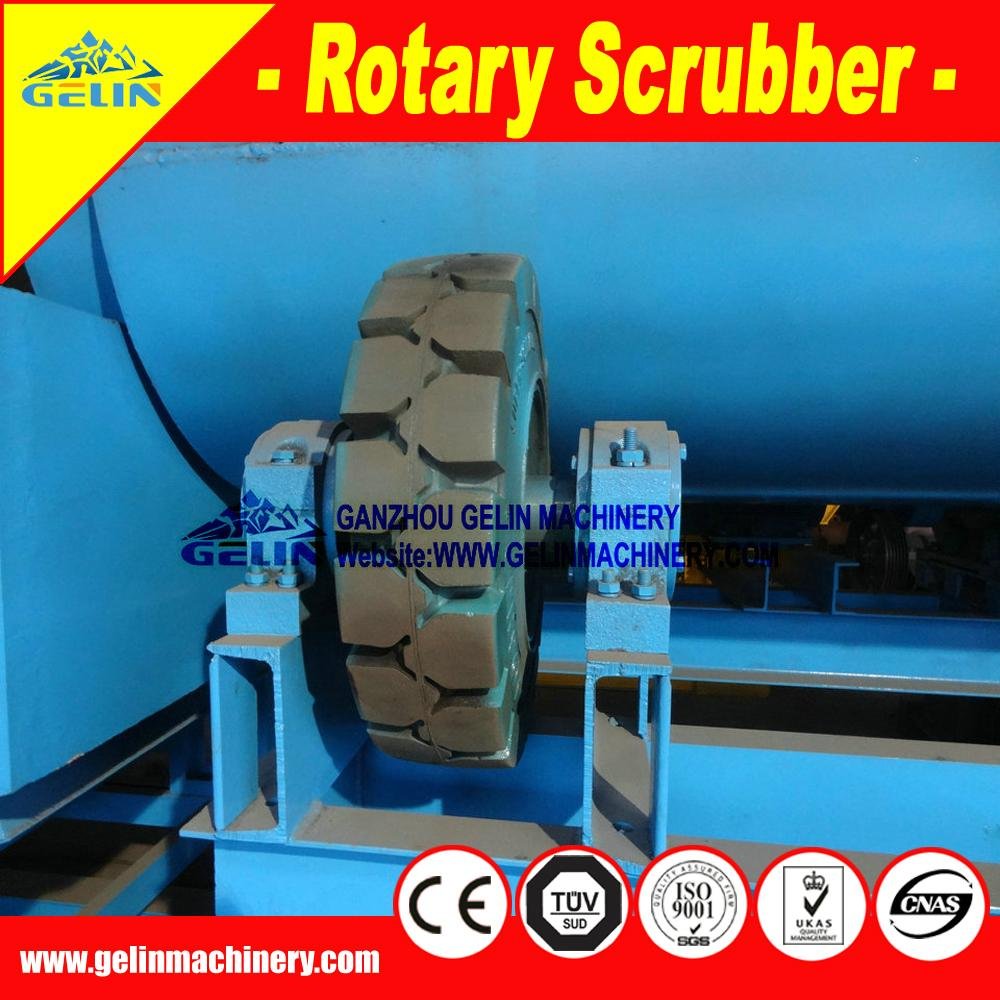 coltan processing equipment-rotary scrubber 5