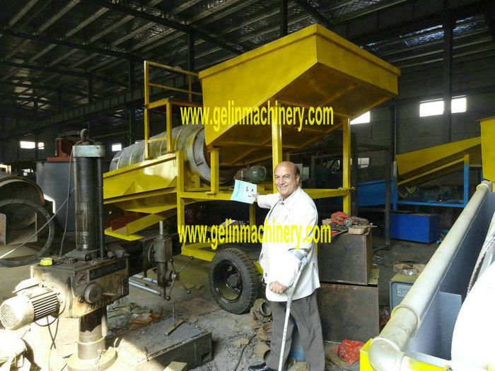 alluvial sand river placer gold washing plant 2