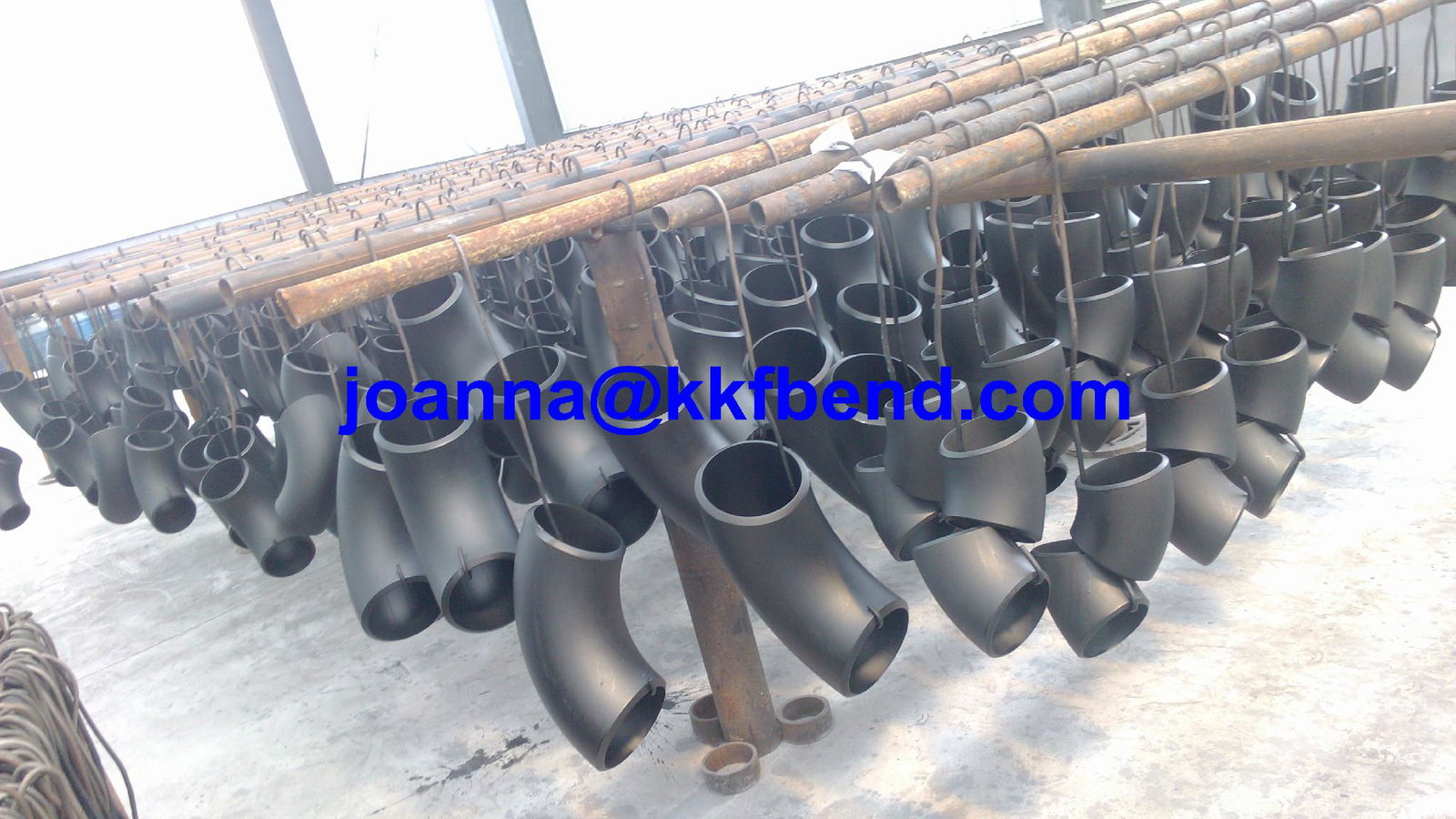 ASTM A234 carbon steel butt welded pipe fittings 5