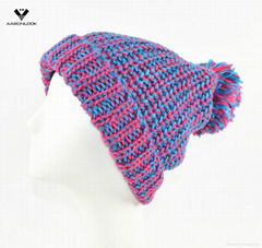 Fashion Lady′s Winter Knitted Thinsulate Hat